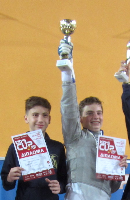 fencing kids cup 2018