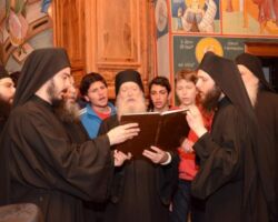 Ο Ψαλτικός Χορός ΜΣΘ στην Ιερά Μονή Σίμωνος Πέτρας Ο Ψαλτικός Χορός ΜΣΘ στην Ιερά Μονή Σίμωνος Πέτρας